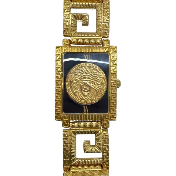 Versace Vintage Medusa Gold-Plated Watch main image 4